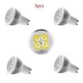 5 pièces 4 W Spot LED à économies d'énergie 350 lm E14 GU10 GU5.3 4 Perles LED à économies d'énergie LED à économies d'énergie Haute Puissance Décorative Blanc Chaud Blanc Froid 85-265 V / CE