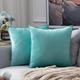 oreillers les plus cool coussins décoratifs housse de coussin velours ferme taie d'oreiller pour chambre salon housse de coussin rose bleu vert sauge violet jaune