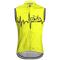 Homme Gilet de cyclisme Maillot de cyclisme Graphique Sans manches Cyclisme Gilet / Veste Maillot Top avec 3 poches arrière VTT Vélo tout terrain Cyclisme sur route Séchage Rapide Poche Arrière