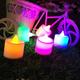 24 pièces/ensemble bougies LED à piles bougies lumières bougies pour créer une ambiance chaleureuse naturellement scintillante lumineuse