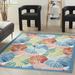 Waverly Sun N Shade Indoor/Outdoor Multicolor 4 3 x 6 3 Area Rug (4x6)