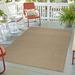 Calypso Quick Dry Indoor Outdoor Rug for Bedroom Living Room Laundry Room Deck Patio Pool Side 6 ft 7 in x 9 ft