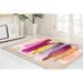 Pink Rugs Colorful Rugs Gold Rug Modern Rug Non-Slip Carpet Door Mat Entry Rug Wedding Rug Outdoor Rug 3D Printed Rug Minimal Rug 5.9 x9.2 - 180x280 cm