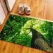 Farmhouse Rugs Modern Rug Big Tree Rugs Landscape Rug Landscape Rugs Custom Rugs Green Leaf Tree Landscape Rugs Outdoor Rugs 2.6 x6.5 - 80x200 cm