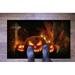 Anti-Slip Carpet Rug Black and Orange Rug Home Decor Rug Hallway Rugs Halloween Rugs Modern Rug Halloween Party Rugs Kitchen Rugs 2.6 x5 - 80x150 cm