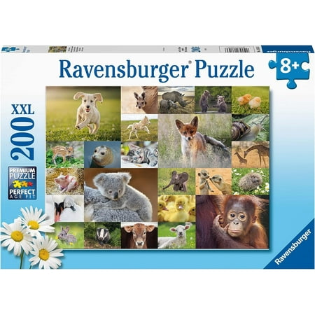 Ravensburger Children s Puzzle - 13353 Cute Animal Babies - 200 Pieces Puzzle for Children from 8 Years