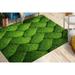 Green Grass Rugs Green Rugs Trendy Rugs Floral Rugs Pet Friendly Rug Popular Rug Step Rug Corridor Rug Machine Washable Rug 5.2 x7.5 - 160x230 cm