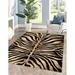 Zebra Rug Zebra Pattern Rugs Black Rugs Modern Rugs Salon Decor Rug Hallway Rug Cool Rug Wall Hanging Rug Bridesmaid Gift 2.6 x5 - 80x150 cm