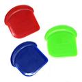 Norpro 3pc My Favorite Nylon Pot and Pan Food Scraper Set - Blue Green & Red