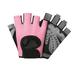 Workout Gloves for Men and Women Exercise Gloves for Weight Lifting Cycling Gym Training Breathable and Snug fit pink