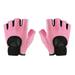 Workout Gloves for Men and Women Padding Gym Gloves Enhance Grip Durable and Breathable Exercise Gloves for Weight Lifting Training Cycling Crossfit and Rowing pink