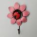 Oneshit Decorative Wall Hooks Decor Decorative Wall Hanger Art Flower Iron Hook Flower Wall Hook Kitchen Hooks Wall Coat Hooks Child Hat Hooks/Hangers/Holders