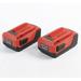 LIHONG 2 Pack 22V 5.0Ah Replacement Lithium-Ion Battery Compatible with B22 21.6V 22V Cordless Power Tools