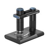 Andoer Hands free Microscope Wireless WiFi Rechargeable Magnifier with Stand Black