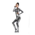 Zentai Suits Catsuit Skin Suit Adults' Spandex Latex Cosplay Costumes Sex Men's Women's Solid Colored Halloween / Leotard / Onesie / Leotard / Onesie / High Elasticity