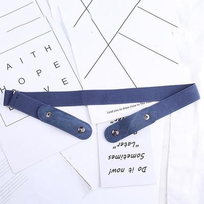 Perforated Free Belt With No Marks, Women'S Summer Jeans Are Versatile, Elastic And Decorative, Invisible Women'S Waist