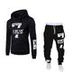 Men's Tracksuit Sweatsuit 2 Piece Street Long Sleeve Thermal Warm Moisture Wicking Soft Fitness Gym Workout Running Sportswear Activewear White Black Grey / Hoodie / Micro-elastic / Athleisure