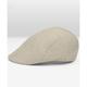 Men's Flat Cap Black White Flax Travel Beach Vacation Beach Plain Sunscreen