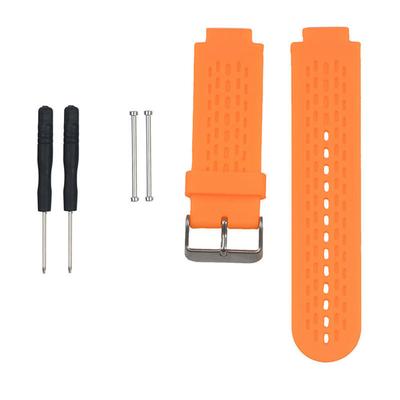 Watch Band for Garmin Approach S4 / S2 Silicone Replacement Strap with Removal Tool Elastic Adjustable Sport Band Wristband