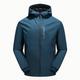 mens waterproof rain jacket gorpcore outdoor lightweight shell raincoat packable zip up hooded hiking running trench coat blue