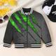 Boys 3D Graphic Jacket Long Sleeve Fall Winter Active Streetwear Cool Polyester Kids 3-12 Years V Neck Street Daily Regular Fit