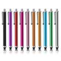 10pcs Universal Capacitive Touch Screen Stylus Pen for Any phone Any pad Touch Suit for all Smart Phone Tablets PC