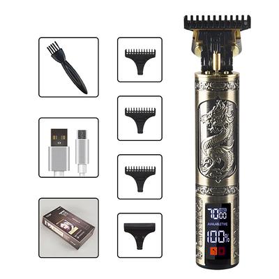 T9 USB Electric Hair Cutting Machine Professional Man Shaver Trimmer New Rechargeable Beard Trimmer Barber Hair Cutting Tools