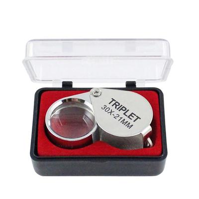 Pocket Jewellers Glass Magnifying Magnifier Jewelry Loupe