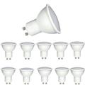 10pcs Dimmable GU10 Lampada LED Bulb 5W 220V Bombillas LED Lamp Spotlight Lampara Spot Light Decoration Warm White Cold White