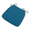 Chair Cushion Dining Chair Seat Pad Non Slip Memory Foam Chair Pad with Ties Non Skid Rubber Back U-Shaped Seat Cover