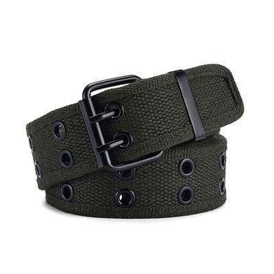 Men's Belt Tactical Belt Nylon Web Work Belt Black Blue Canvas Alloy Modern Contemporary Military Army Plain Daily Wear Vacation Going out