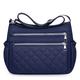 Women's Crossbody Bag Shoulder Bag Hobo Bag Oxford Cloth Outdoor Daily Holiday Zipper Large Capacity Waterproof Lightweight Solid Color Quilted Black Blue Purple