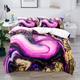 3D Bedding Marble Printed print Print Duvet Cover Bedding Sets Comforter Cover with 1 print Print Duvet Cover or Coverlet,2 Pillowcases for Double/Queen/King