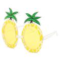 2 Pairs Tropical Pineapple Glasses Novelty Fruit Shape Glasses Funny Hawaiian Party Eyeglasses Summer Beach Party Accessories, 2 Styles Pineapple Fruit Glasses