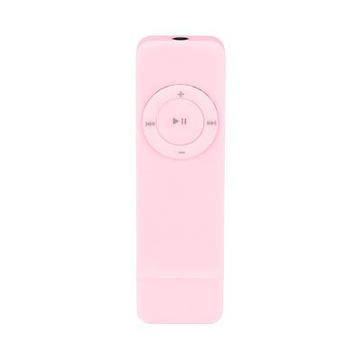 Digital MP3 Player Portable USB Rechargable Media Sound MP3 Music Player with Lanyard for Student Valentine's Day Gifts