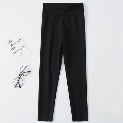 Kids Girls' Leggings Solid Color Active Training 7-13 Years Spring Black White Pink