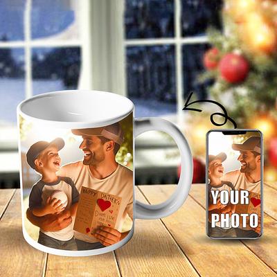 Personalized Photo Gift Mug Custom Wedding Gift for Couple Wedding Gift Coffee Mugs Cup Custom Ceramic Mug Customizable Mug 11oz