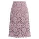 Women's Skirt Bodycon Knee-length High Waist Skirts Lace Solid Colored Street Daily Fall Winter Polyester Elegant Fashion Apricot Black Blue Purple