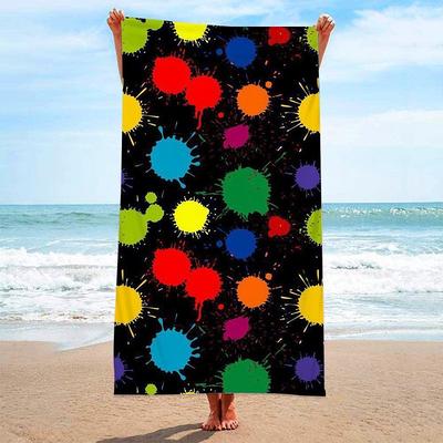 Microfiber Sand Free Beach Towel Quick Dry Super Absorbent Large Towels Blanket for Travel Pool Swimming Bath Camping Yoga Girls Women Men Adults