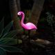 1/3 PCS Outdoor Solar Flamingo Lawn Light Waterproof Garden Light Pink Flamingo Yard Jungle Walkway Landscape Decoration