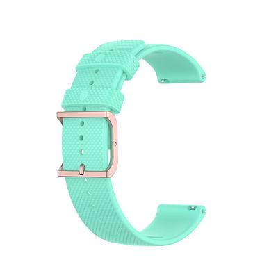 Watch Band for Garmin Venu Sq 2/2 Plus Forerunner 55/158 Vivoactive 3 Vivomove Sport Approach S42 Silicone Replacement Strap 20mm Sport Band Wristband