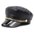 Punk Gothic Newsboy Hats for Women Beret Cap Baker Boy Fiddler Cap Cabbie Paperboy Sailor Hat Steampunk Fashionable Chic