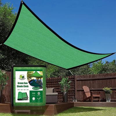 Green Sun Shade Cloth, Dense Shading Heat Insulation Net, Shading Cloth, Sun And Snow Protecting For Balcony, Courtyard, RV Camping