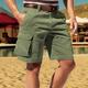 Men's Cargo Shorts Shorts Summer Shorts Multi Pocket Plain Comfort Breathable Short Casual Daily Holiday Fashion Designer Black White