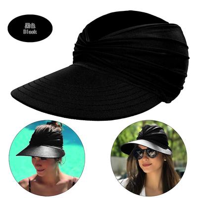 Summer Beach Sun Hat Women's Empty Top Hat 50 Sun Sun Hat Ladies Outdoor Sports Hat