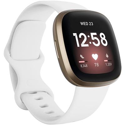1 pcs Smart Watch Band for Fitbit Versa 3 / Fitbit Sense Silicone Smartwatch Strap Soft Breathable Sport Band Fitness Replacement Wristband