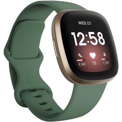 1 pcs Smart Watch Band for Fitbit Versa 3 / Fitbit Sense Silicone Smartwatch Strap Soft Breathable Sport Band Fitness Replacement Wristband
