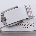 Men's Sashes Belt Men's belt Waist Belt Black White PU Leather Alloy Modern Contemporary Solid / Plain Color Daily Wear Vacation Casual Daily