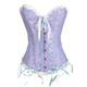 Women's Sexy Plus Size Undergarments Costume Corset Bustier for Tummy Control Push Up Wedding Party / Evening Corset Top Overbust Corsets