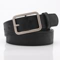 Women's Unisex PU Buckle Belt PU Leather Prong Buckle Plain Casual Classic Party Daily Green Black Pink Silver